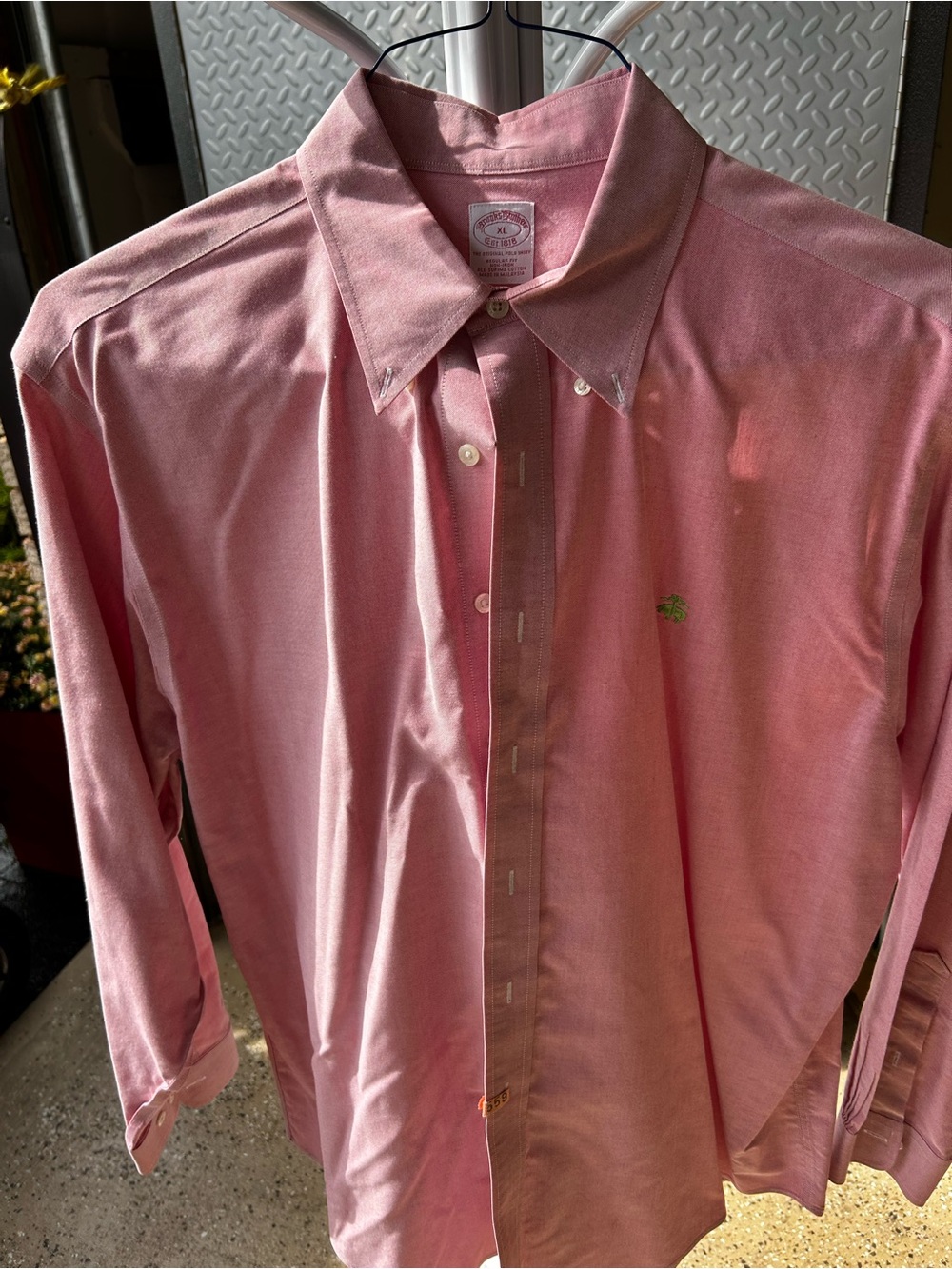 Brooks Brothers Pink Button-Down Dress Shirt